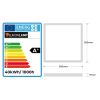 Losa de LED 600 x 600 40W mucho 6pcs blanco neutro 4000 k - varios modelos disponibles