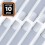 LOT DE 10 RÉGLETTES LED 36W 120CM ÉTANCHE IP65 BLANC FROID