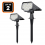 LOT DE 2 PROJECTEURS SOLAIRE DÉTECTEUR CREPUSCULAIRE 26 PCS LED 650 LUMENS