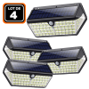 LOT DE 2 PROJECTEURS SOLAIRE DÉTECTEUR DE MOUVEMENT 266 PCS LED