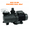 Pompe de filtration piscine ESPA - Modèle NOX 25 6M