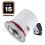 15 Supports Spot BBC Orientable INOX IP20 avec Douille GU10