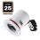 25 Supports Spot BBC Orientable Blanc IP20 avec Douille GU10