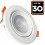 Spot slide LED Downlight Panel extra flat 3W white neutral 4500 k