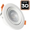 Diapositiva Spot LED Downlight pannello extra piatto 3W bianco neutro 4500K