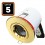 Support Spot Orientable BBC Blanc avec Douille GU10