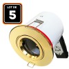 Support Spot Orientable BBC Blanc avec Douille GU10