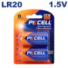 Batteries LR20 Ultra alkaline 1.5V PKCell