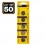 Lot de 50 Piles Bouton CR2032 3V 210mAh Lithium KODAK