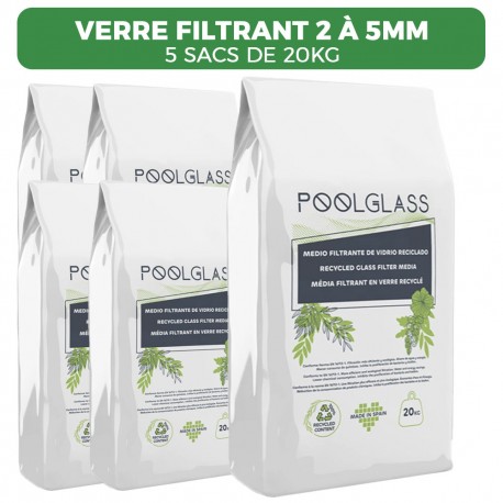 20KG VERRE FILTRANT 1 A 3MM