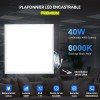 Dalle LED 600x600 40W lot de 6 pcs  - Plusieurs modèles disponibles