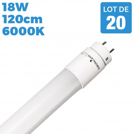 Tube Neon LED T8 18W white neutral 4500 k 120cm