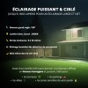 Projecteur Solaire LED 10W - Éclairage Puissant