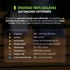 Projecteur Solaire LED 10W - Énergie 100% Solaire