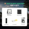 Projecteur Solaire LED 10W - Contenu de la boite
