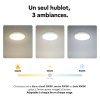 Hublot LED 20W – 3 Couleurs en 1 (3000K / 4000K / 6000K) | 2200 Lumens | IP65 Étanche