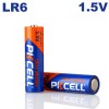 Piles Alkaline PKCell AA LR6 1.5V par 4 - Projecteurs LED Shop