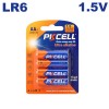 Piles Alkaline PKCell AA LR6 1.5V par 4 - Projecteurs LED Shop