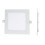 Spot Encastrable LED Carre Extra-Plat 3W - Blanc Chaud 3000K