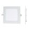 Far scorrere il quadrato LED bianco caldo 3000K spot di pannello Downlight 15W extra piatto