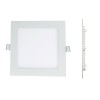 Spot led encastrable 24W extra plat carré Blanc Neutre