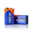 Blister x1 Pile 6LR61 9V Ultra Alcaline PKCell - Projecteur LED Shop