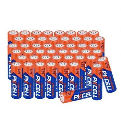 Sacco di 48 batterie PKCell AA LR6 Ultra alkaline 1.5 v