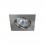 Adjustable flanged stainless, Support spot diameter 75 mm