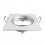 Adjustable flanged stainless, Support spot diameter 75 mm