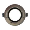 Flangiato regolabile acciaio inox, diametro supporto spot 75 mm