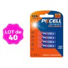 Lot de 48 Piles AAA LR03 Ultra Alcaline PKCell 1.5V