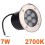 Spot LED 7W Encastrable Sol Extérieur Étanche Blanc Chaud 3000K