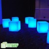 Cube LED Lumineux Multicolore 40CM Rechargeable Sans Fil