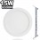 Spot slide LED Downlight Panel extra flat 15W cold white 6000 k 