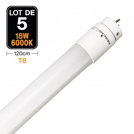 Tube Neon LED T8 18W white neutral 4500 k 120cm