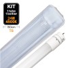 Kit Tube LED T8 23W Blanc Neutre + Boitier Etanche 150cm