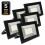 5 Projecteurs Led 10W Ipad 3000k Haute Luminosité