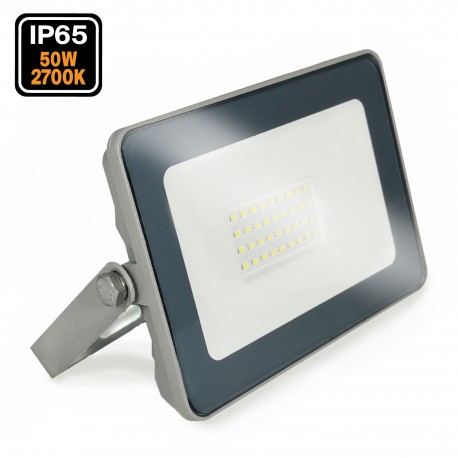 Projecteur LED Extérieur Ultra Fin 50W IP65 Réglable Blanc 4000K 30000H  7hSevenOn au meilleur prix