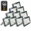 Lotto di 10 faretti a LED Classic 2700K 30W