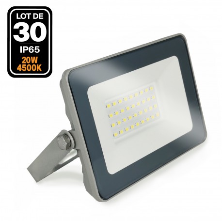 30 Projecteur LED 20W ProLine Blanc neutre 4000K Haute Luminosité