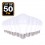LED lampadine E27 7W 4500K per ogni set di 50