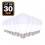 30 Ampoules LED E27 15W Blanc Froid 6000K Haute Luminosité