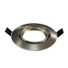 Flangiato regolabile acciaio inox, diametro supporto spot 75 mm