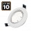 WHITE collar adjustable 75mm