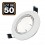 WHITE collar adjustable 75mm
