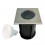 Spot Encastrable de Sol Carré Inox 304 Exterieur IP65 + Ampoule GU10 5W Blanc Neutre 4500K