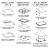 Dalle LED 40W 60x60cm Blanc Neutre