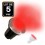 5 Spots Encastrables de Sol Rond Inox 304 Exterieur IP65 + Ampoules GU10 7W ROUGE