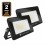 2 Projecteurs LED 20W Ipad Blanc neutre 4000K Haute Luminosité