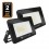 2 Projecteurs LED 20W Ipad Blanc froid 6500K Haute Luminosité